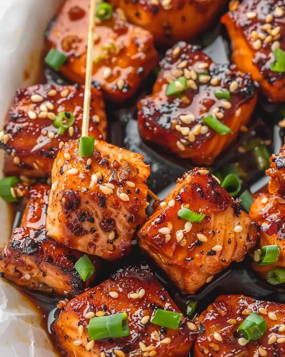 Honey Garlic Salmon Bites: Easy, Flavor-Packed Appetizer Recipe