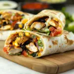 Chipotle Ranch Grilled Chicken Burrito