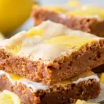 Easy Lemon Brownies Recipe