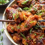 Baked Crunchy Hot Honey Chicken