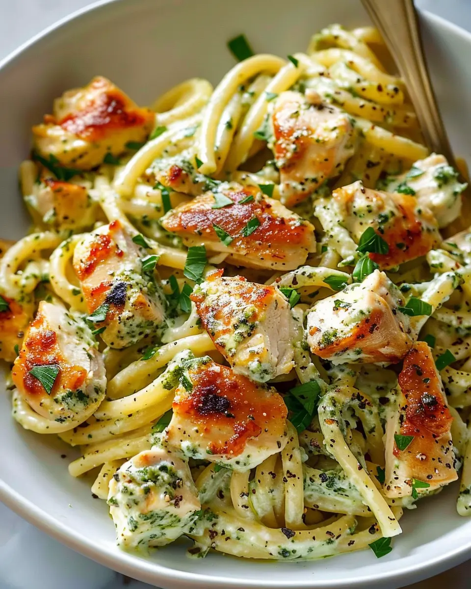 Creamy Pesto Chicken Pasta: Easy Weeknight Indulgence Recipe