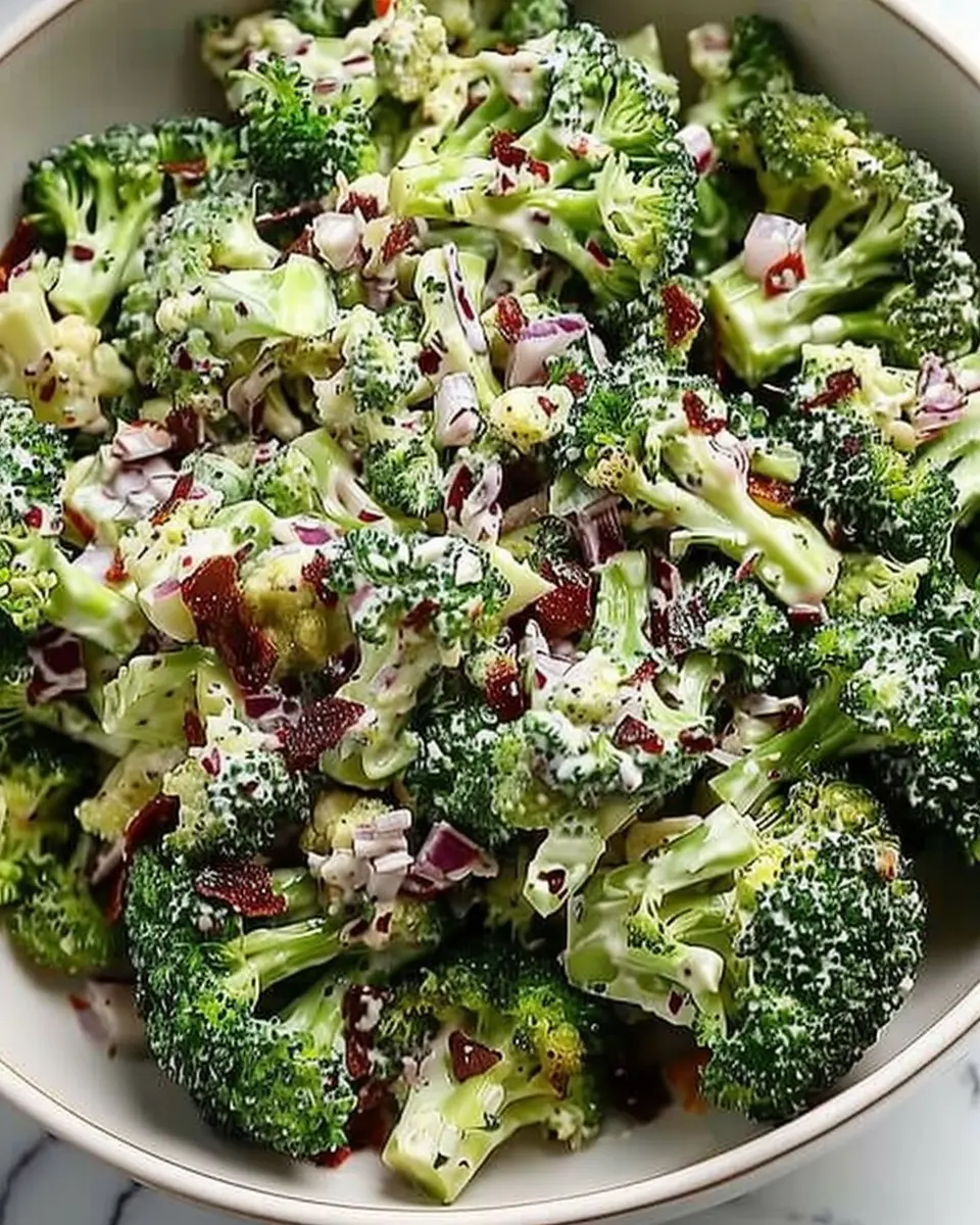 Classic Broccoli Salad with Turkey Bacon: A Healthy, Easy Twist