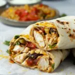 Chipotle Ranch Grilled Chicken Burrito