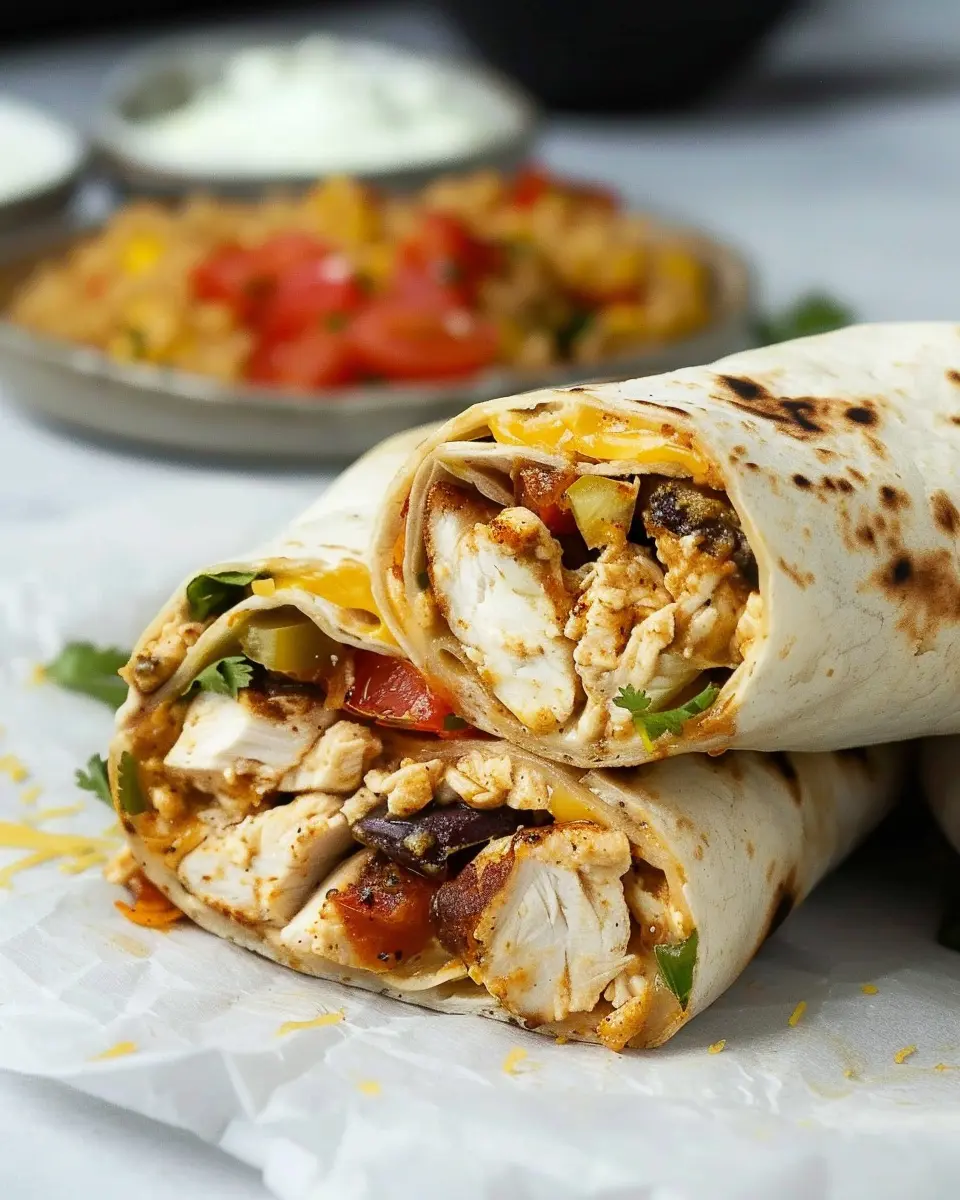 Chipotle Ranch Grilled Chicken Burrito: Easy &amp; Flavorful Family Meal