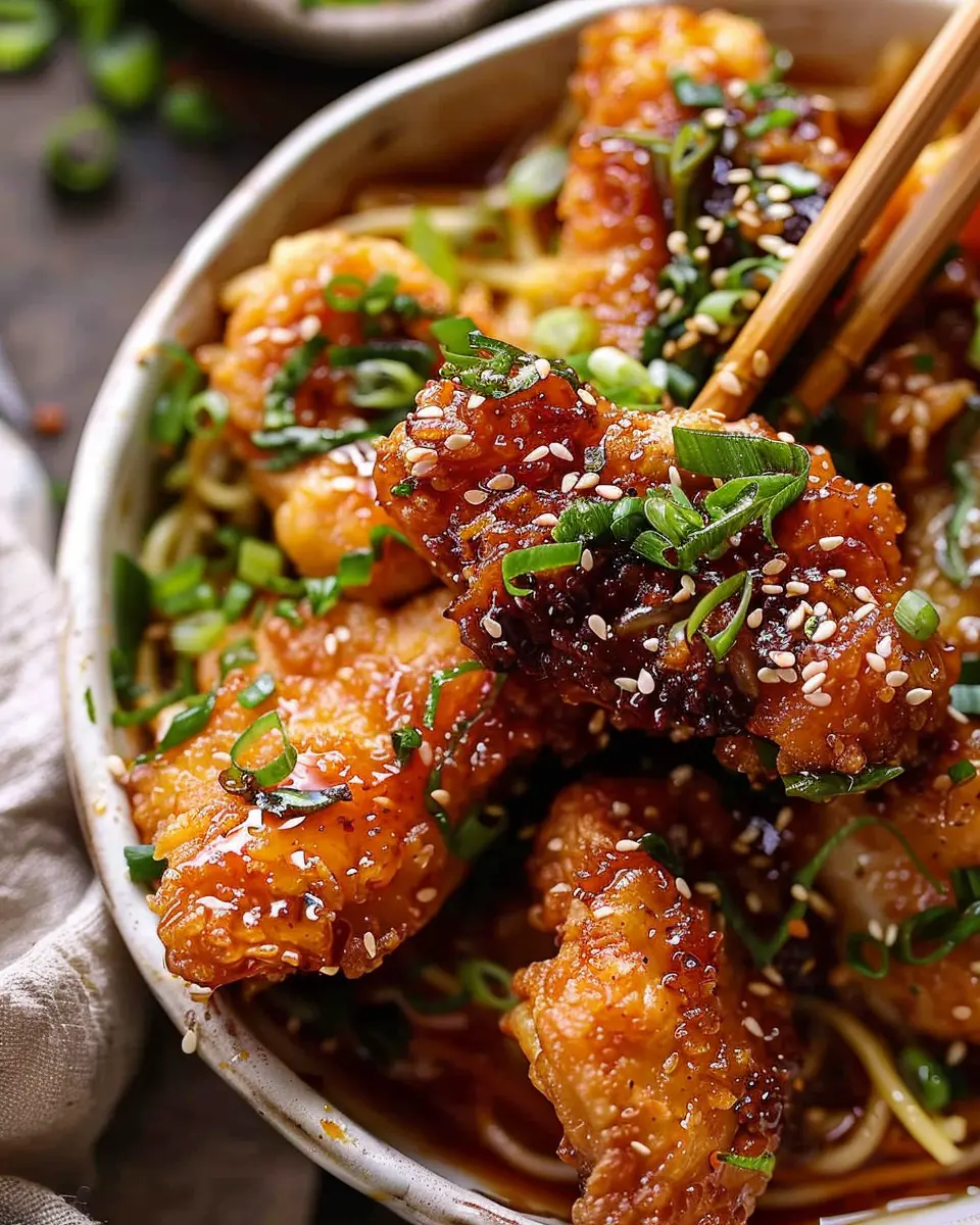 Baked Crunchy Hot Honey Chicken: A Sweet and Spicy Delight