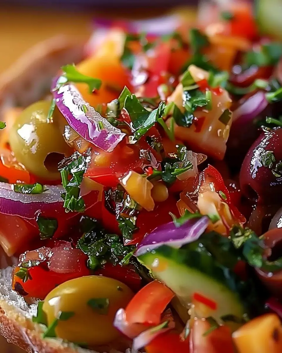 Olive Salad: The Best Healthy Twist for Your Next Meal