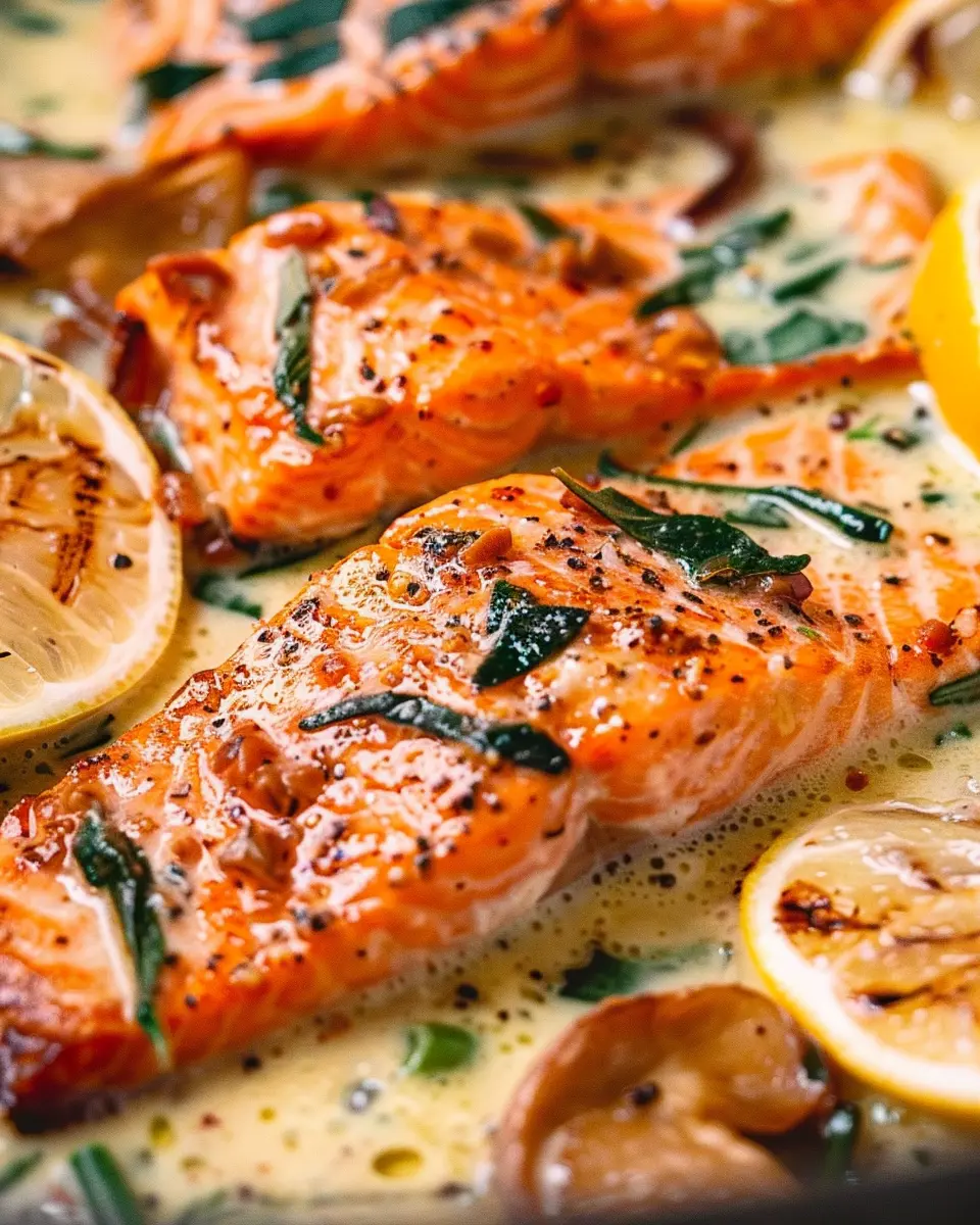 Tuscan Salmon: Easy Recipe with Turkey Bacon for Fresh Flavor